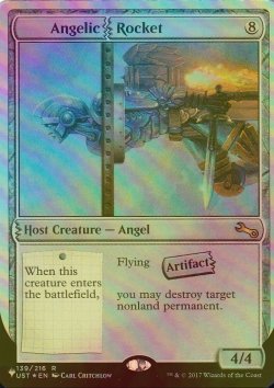 画像1: [FOIL] Angelic Rocket 【英語版】 [UST-灰List]