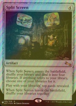 画像1: [FOIL] Split Screen 【英語版】 [UST-灰List]