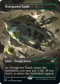 草むした墓/Overgrown Tomb (全面アート版) 【英語版】 [UNF-土地R]