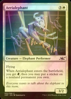 画像1: [FOIL] Aerialephant 【英語版】 [UNF-白C]