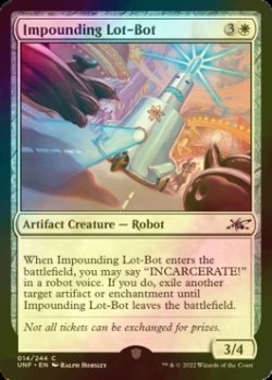 画像1: [FOIL] Impounding Lot-Bot 【英語版】 [UNF-白C]