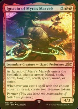 画像1: [FOIL] Ignacio of Myra's Marvels 【英語版】 [UNF-赤R]