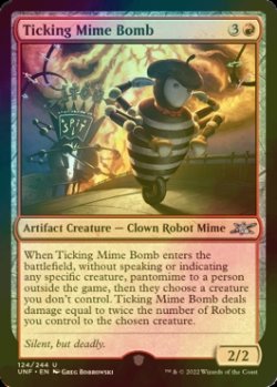 画像1: [FOIL] Ticking Mime Bomb 【英語版】 [UNF-赤U]