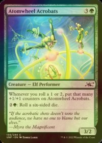 [FOIL] Atomwheel Acrobats 【英語版】 [UNF-緑C]