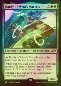 画像1: [FOIL] Hardy of Myra's Marvels 【英語版】 [UNF-緑R]