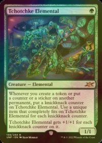 [FOIL] Tchotchke Elemental 【英語版】 [UNF-緑R]