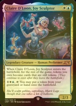 画像1: [FOIL] Claire D'Loon, Joy Sculptor 【英語版】 [UNF-金R]