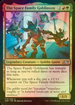 画像1: [FOIL] The Space Family Goblinson 【英語版】 [UNF-金U]