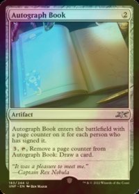 [FOIL] Autograph Book 【英語版】 [UNF-灰U]