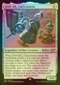 [FOIL] D00-DL, Caricaturist 【英語版】 [UNF-灰R]