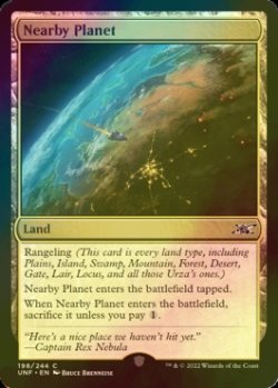 画像1: [FOIL] Nearby Planet 【英語版】 [UNF-土地C]