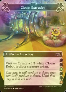 画像1: [FOIL] Clown Extruder ●●(3)●●(6) 【英語版】 [UNF-アトラクションC]