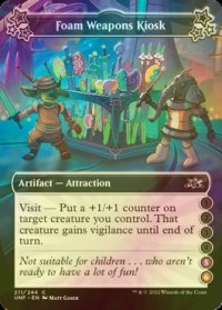 [FOIL] Foam Weapons Kiosk ●●●●(5)(6) 【英語版】 [UNF-アトラクションC]