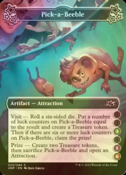 画像1: [FOIL] Pick-a-Beeble ●●(3)●(5)(6) 【英語版】 [UNF-アトラクションC]