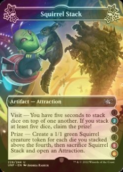 画像1: [FOIL] Squirrel Stack ●(2)●●(5)(6) 【英語版】 [UNF-アトラクションU]