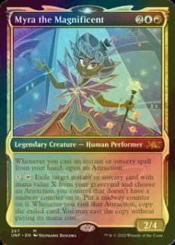 画像1: [FOIL] Myra the Magnificent (ショーケース版) 【英語版】 [UNF-金MR]