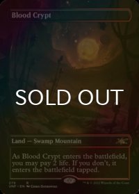 [FOIL] 血の墓所/Blood Crypt (全面アート版) 【英語版】 [UNF-土地R]