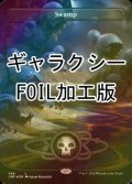 [FOIL] 沼/Swamp No.488 (ギャラクシー仕様) 【英語版】 [UNF-土地C]