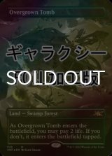 [FOIL] 草むした墓/Overgrown Tomb (全面アート版、ギャラクシー仕様) 【英語版】 [UNF-土地R]