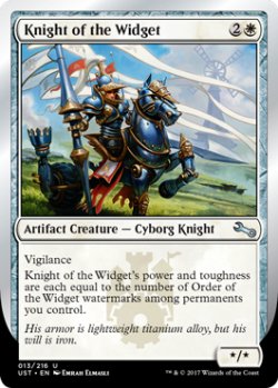 画像1: Knight of the Widget 【英語版】 [UST-白U]