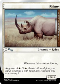 画像1: Rhino- 【英語版】 [UST-白U]