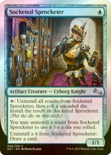 [FOIL] Socketed Sprocketer 【英語版】 [UST-青U]