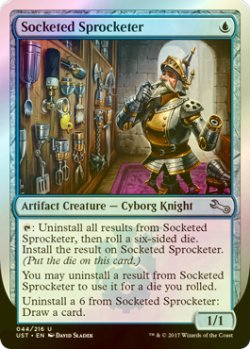 画像1: [FOIL] Socketed Sprocketer 【英語版】 [UST-青U]