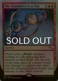 [FOIL] The Countdown Is at One 【英語版】 [UST-赤R]
