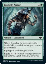 棘茨の鎧/Bramble Armor 【英語版】 [VOW-緑C]