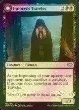 [FOIL] 無害な旅人/Innocent Traveler 【英語版】 [VOW-黒U]