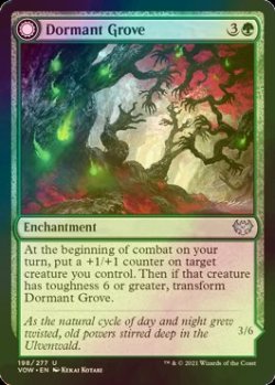 画像1: [FOIL] 休樹林帯/Dormant Grove 【英語版】 [VOW-緑U]