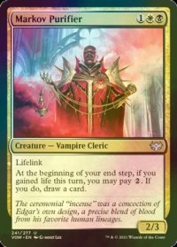 [FOIL] マルコフの浄化師/Markov Purifier 【英語版】 [VOW-金U]