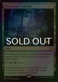 [FOIL] 夢根の滝/Dreamroot Cascade 【英語版】 [VOW-土地R]