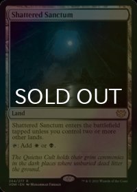 [FOIL] 砕かれた聖域/Shattered Sanctum 【英語版】 [VOW-土地R]
