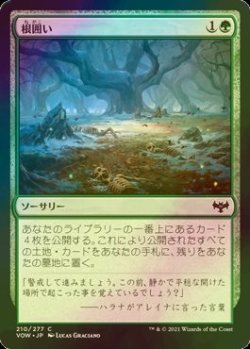 画像1: [FOIL] 根囲い/Mulch 【日本語版】 [VOW-緑C]