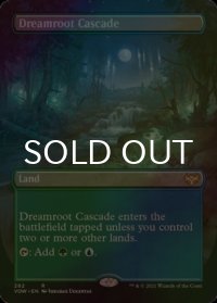 [FOIL] 夢根の滝/Dreamroot Cascade (全面アート・海外産ブースター版) 【英語版】 [VOW-土地R]