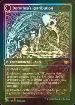 画像2: [FOIL] 復讐に燃えた犠牲者、ドロテア/Dorothea, Vengeful Victim ● (ショーケース・日本産ブースター版) 【英語版】 [VOW-金R]