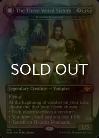 [FOIL] 奇妙な三姉妹/The Three Weird Sisters (海外産ブースター版) 【英語版】 [VOW-黒MR]