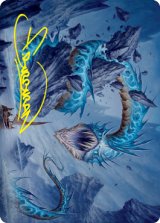 生物光の海蛇/Biolume Serpent No.020 (箔押し版) 【英語版】 [VOW-アート]