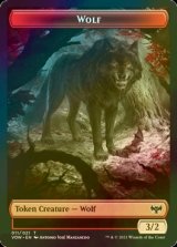 [FOIL] 狼/WOLF No.011 【英語版】 [VOW-トークン]