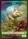 [FOIL] 猪/BOAR 【英語版】 [VOW-トークン]