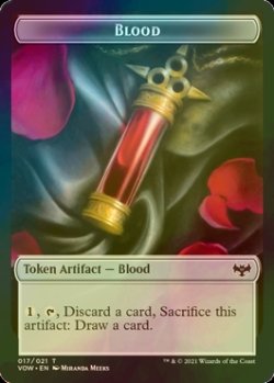 画像1: [FOIL] 血/BLOOD 【英語版】 [VOW-トークン]