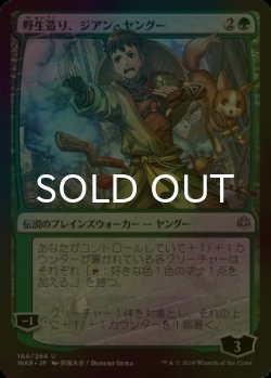 画像1: [FOIL] 野生造り、ジアン・ヤングー/Jiang Yanggu, Wildcrafter (日本オリジナル) 【日本語版】 [WAR-緑U]