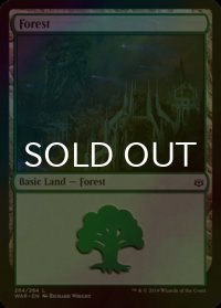 [FOIL] 森/Forest No.264 【英語版】 [WAR-土地C]