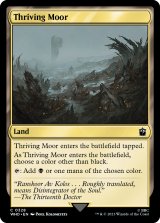 興隆する湿地帯/Thriving Moor 【英語版】 [WHO-土地C]
