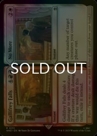 [FOIL] ギャリフレイの陥落 + 終止符を/Gallifrey Falls + No More No.131 【英語版】 [WHO-金R]