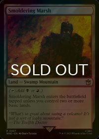 [FOIL] 燻る湿地/Smoldering Marsh No.307 【英語版】 [WHO-土地R]