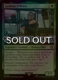 [FOIL] グレアム・オブライエン/Graham O'Brien No.709 (サージ仕様) 【英語版】 [WHO-緑R]