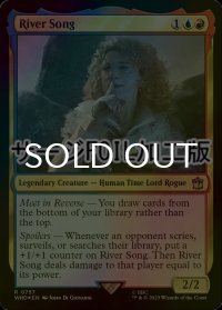 [FOIL] リヴァー・ソング/River Song No.757 (サージ仕様) 【英語版】 [WHO-金R]