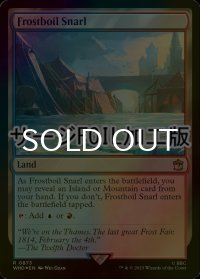 [FOIL] 凍沸の交錯/Frostboil Snarl No.873 (サージ仕様) 【英語版】 [WHO-土地R]